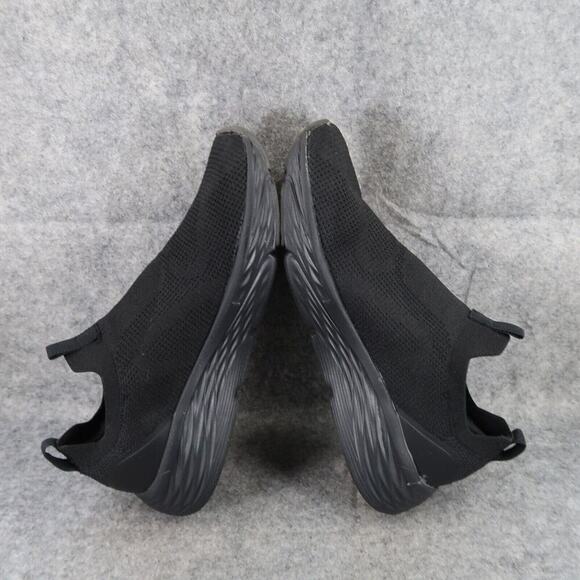 Avia Shoes Womens 11 Athletic Trainers Slip On Sneaker Comfort Active Black Knit - Picture 8 of 12